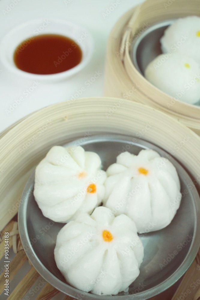 Chinese bun - dim sum Chinese bun - dim sum