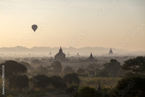 Ancient site of Bagan in Burma (Myanmar)