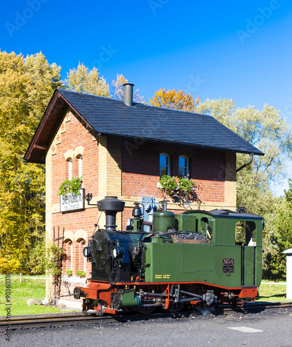 steam locomotive, Steinbach, Germany
