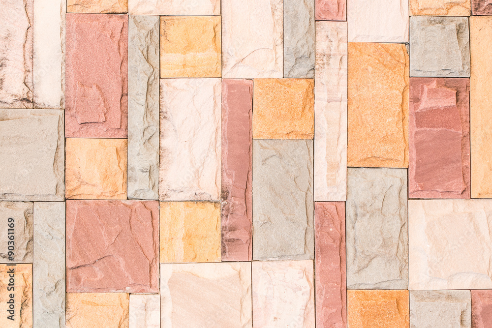 Fototapeta premium colorful brick background
