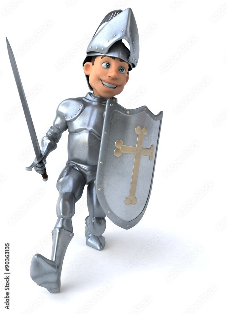 Fototapeta premium Fun knight
