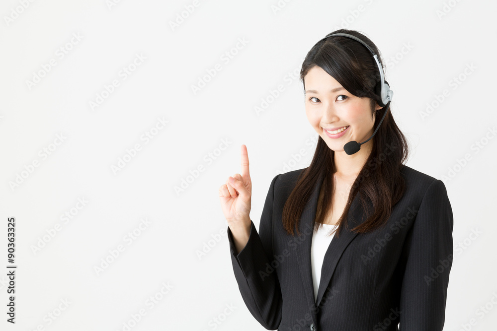 asian businesswoman isolated on whitebackground asian businesswoman isolated on whitebackground