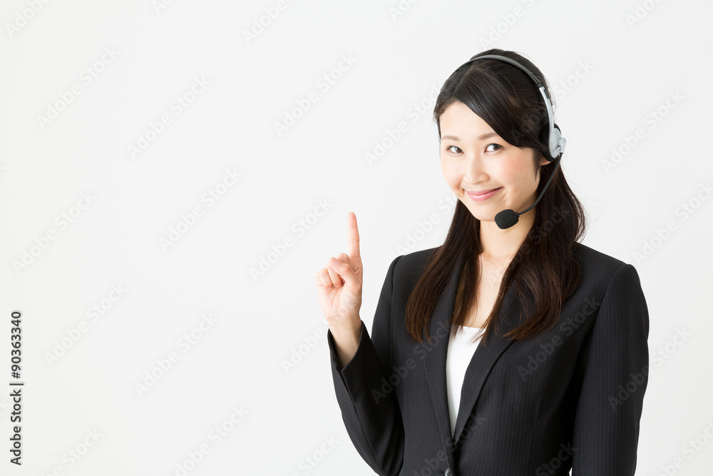 asian businesswoman isolated on whitebackground asian businesswoman isolated on whitebackground
