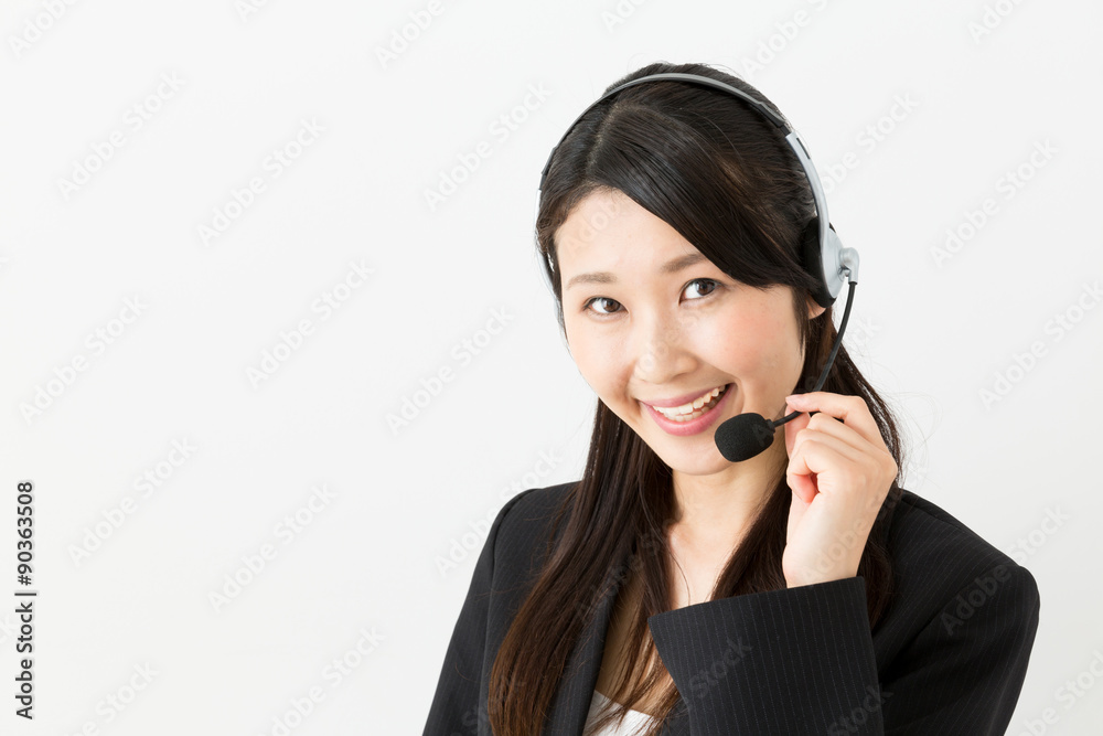asian businesswoman isolated on whitebackground asian businesswoman isolated on whitebackground