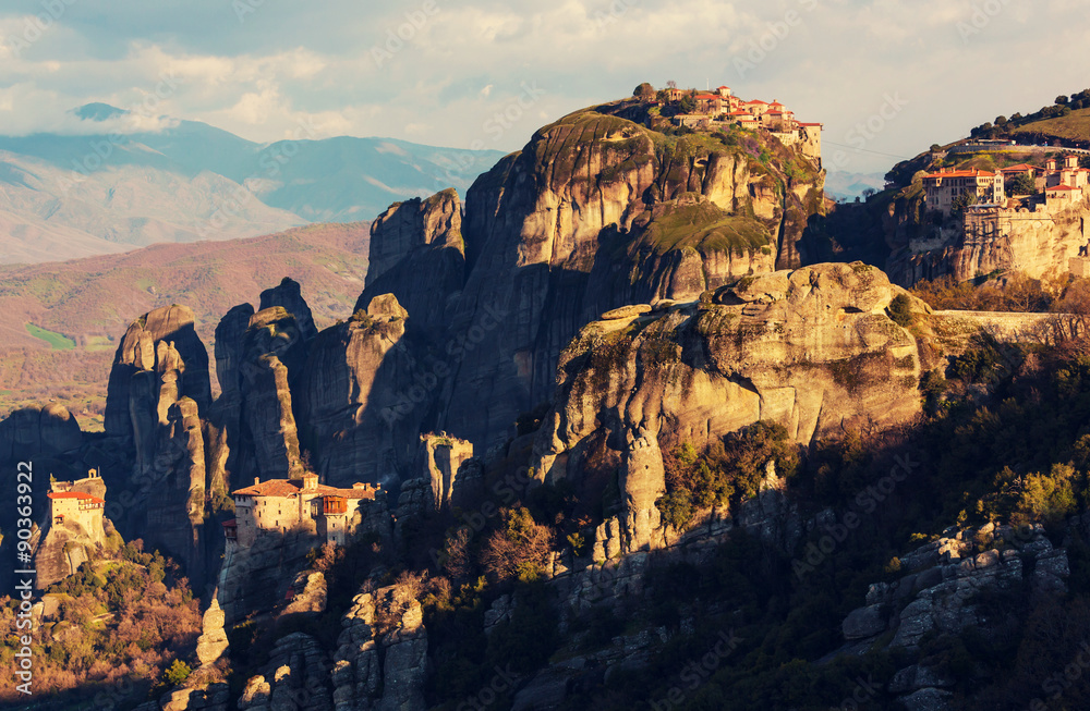 Naklejka premium Meteora