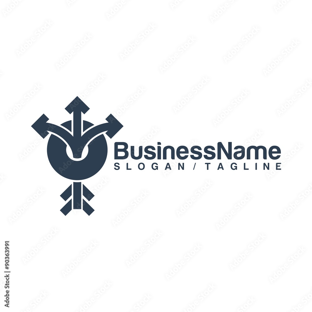 Arrow vector logo icon Arrow vector logo icon