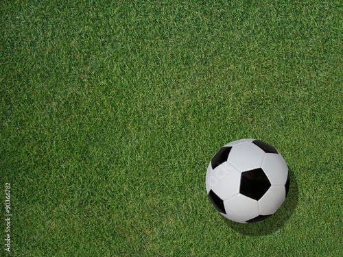Soccer Ball on Sports Turf Grass