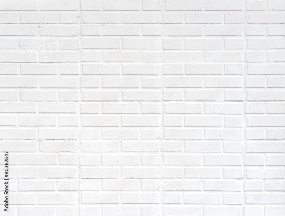 Fototapeta premium white brick wall background