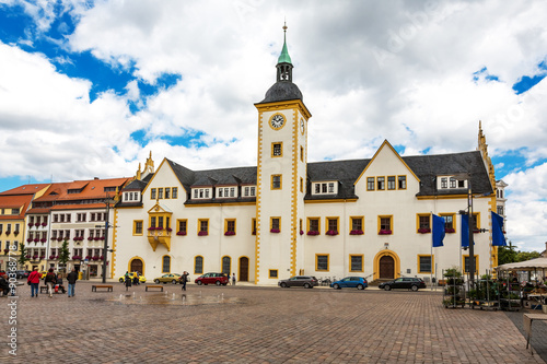 Rathaus in Freiberg, Sachsen, Germany