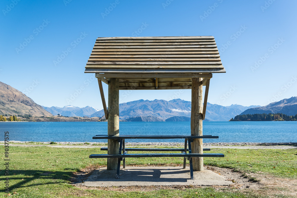 Lake Wanaka in summer ,South Island New Zealand Lake Wanaka in summer ,South Island New Zealand