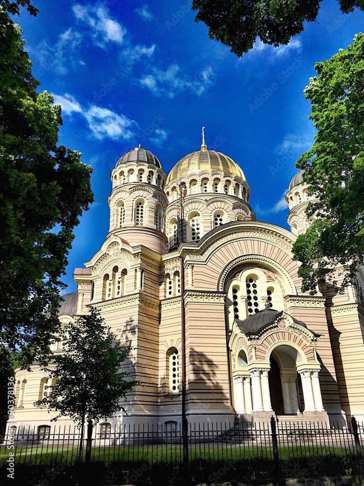 Obraz premium Nativity Cathedral Riga 