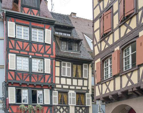 architectural detail in Colmar