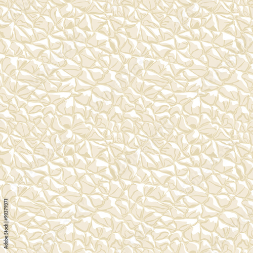 Leather white seamless texture. Vector illustration.