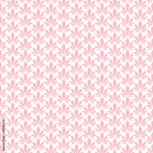 Retro Seamless Pattern Flowers/Leafs Rose