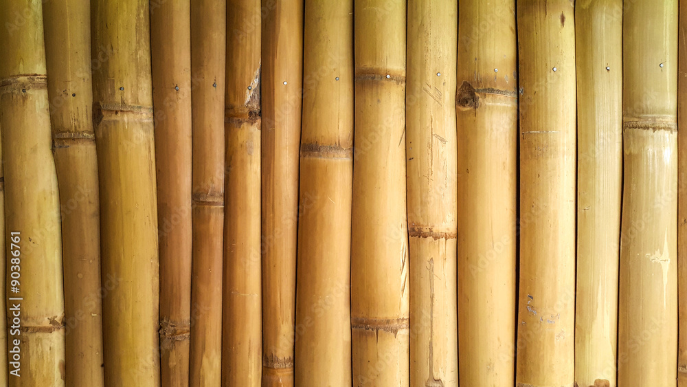Bamboo fence pattern background Bamboo fence pattern background