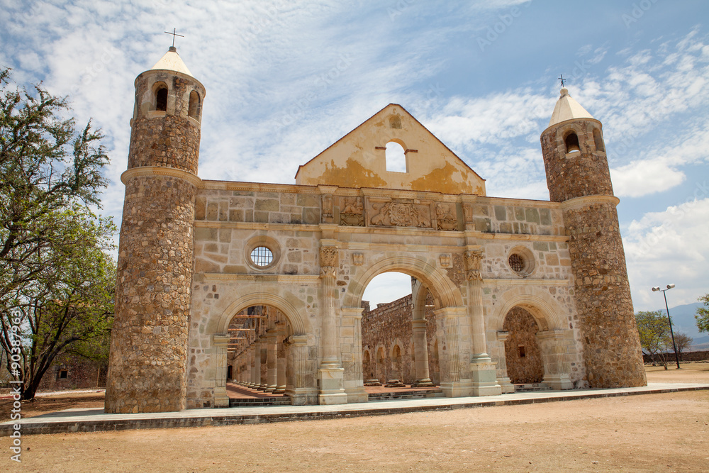 Cuilapam de Guerrero (Oaxaca/Mexico), Ex-monastery of Santiago A
