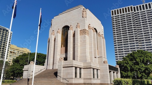 Obraz na płótnie Mémorial de la guerre, Hyde Park, Sydney, Australie w salonie