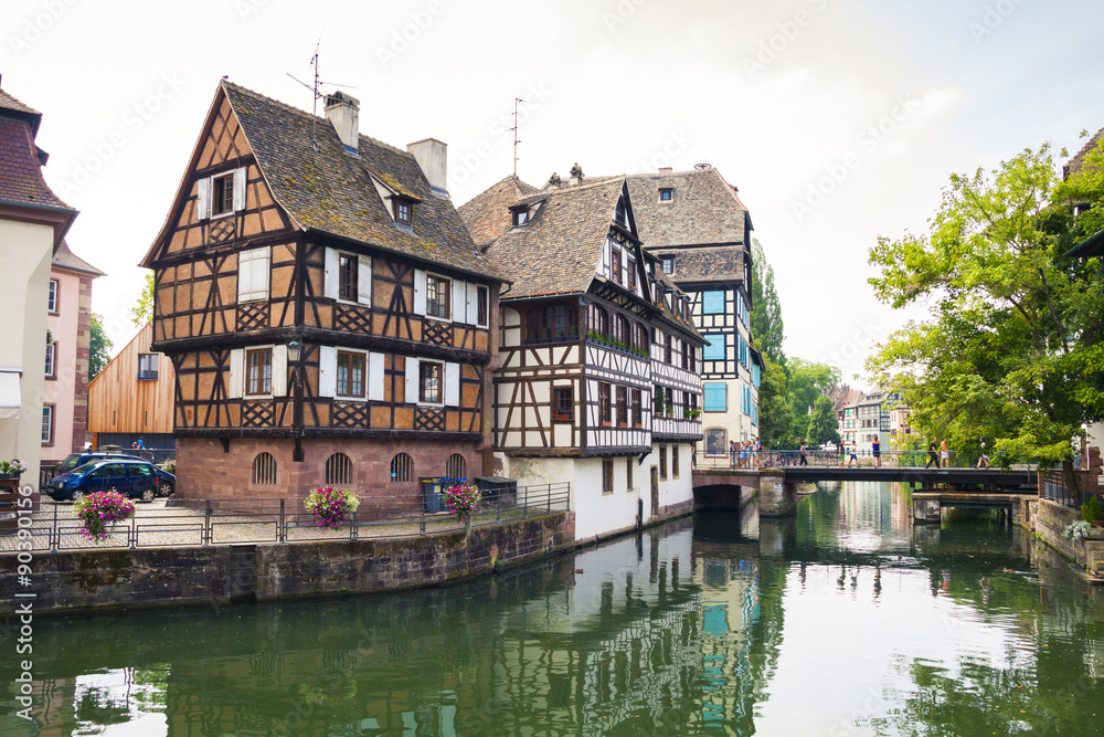 Fototapeta premium Strasbourg Old Town by the River