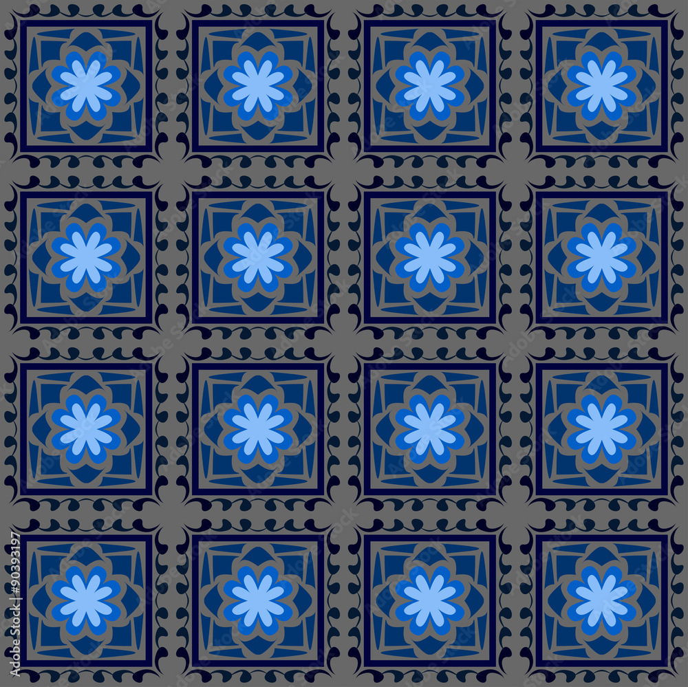 Seamless pattern abstract blue background Seamless pattern abstract blue background