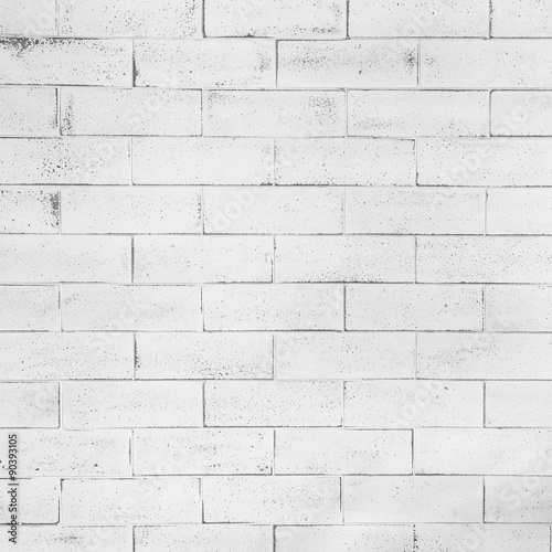white brick wall background and texture © tortoon