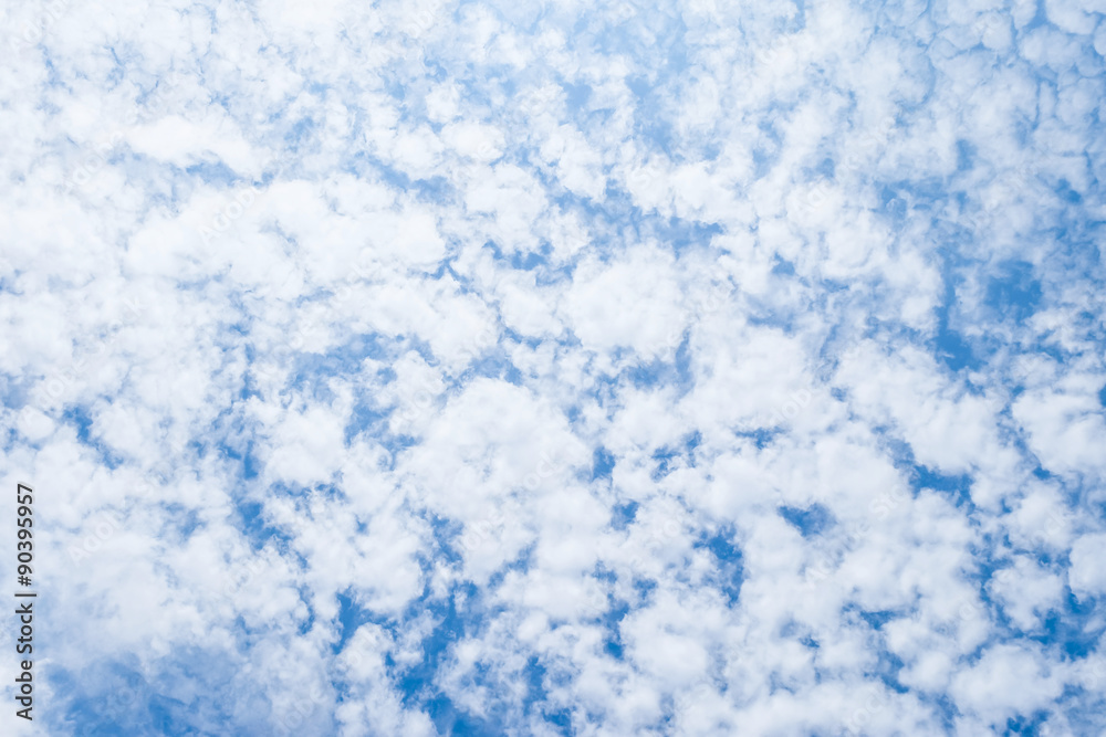Blue sky with clouds Blue sky with clouds