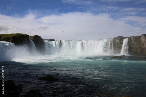 Godafoss Wasserfall. Island