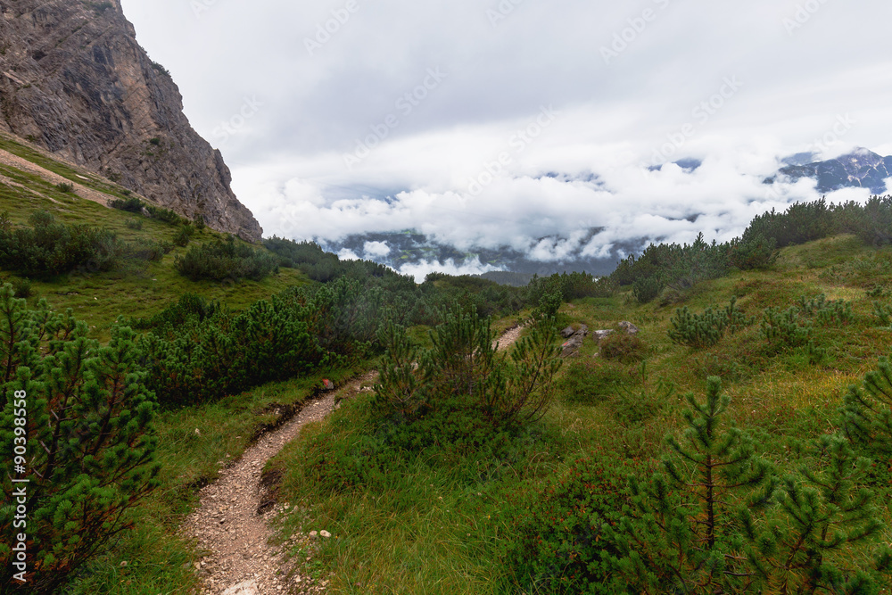 Naklejka premium Karwendel Mountain Range