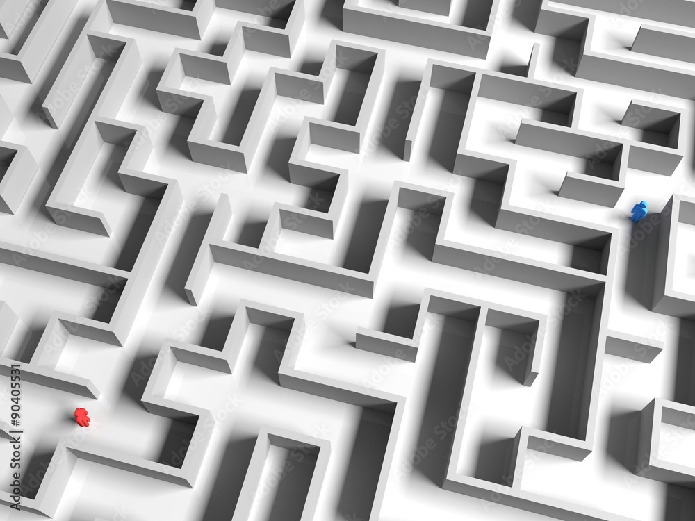 Separate in the Maze Separate in the Maze