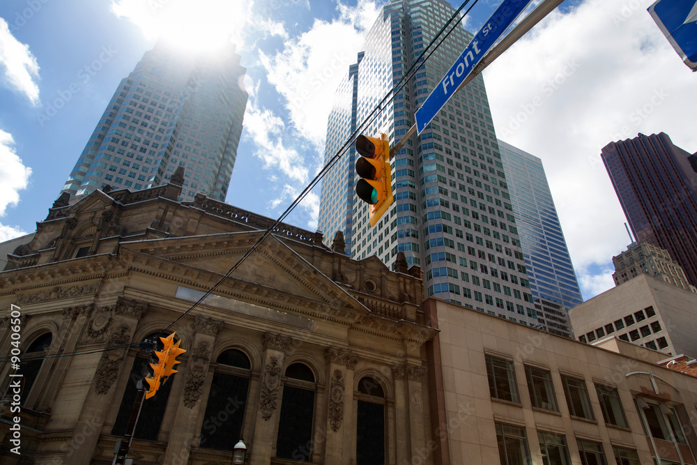 Naklejka premium Canada - Toronto - Downtown