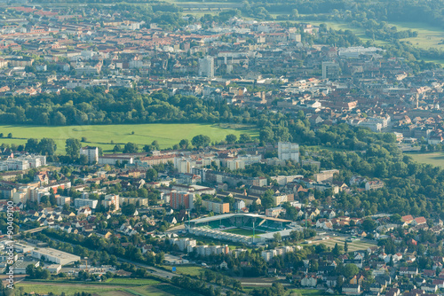 Fürth Poppenreuth mit Stadion