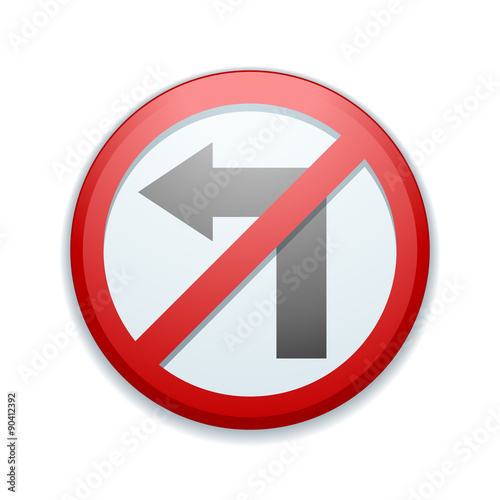 Free Download Left restricted sign - GFXLoad