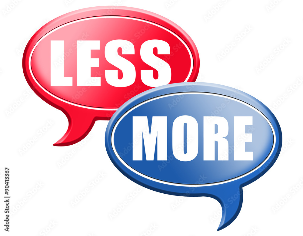 more or less more or less