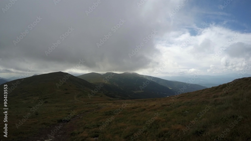 Timelapse of Mountain landscape of the Chornohora Range in the Carpathians, Ukraine. August 2015
The clouds are born and are disperse. 4K
Timelapse of Mountain landscape of the Chornohora Range in the Carpathians, Ukraine. August 2015
The clouds are born and are disperse. 4K