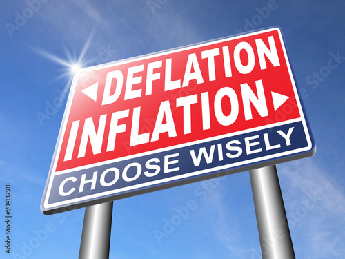 inflation deflation