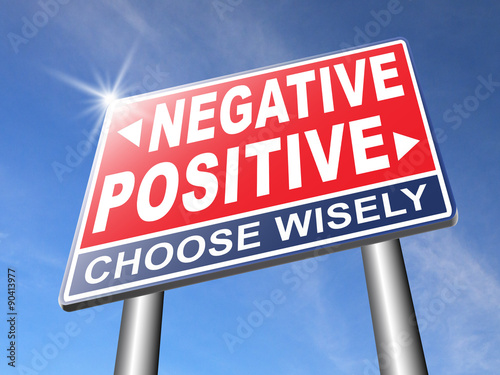 negative or positive thinking