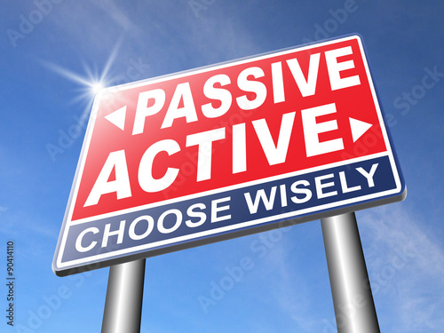 active or passive