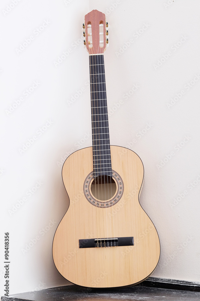 Naklejka premium The image of a guitar
