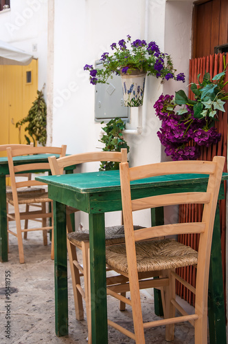 Restaurant Chairs Italy Puglia Locorotondo