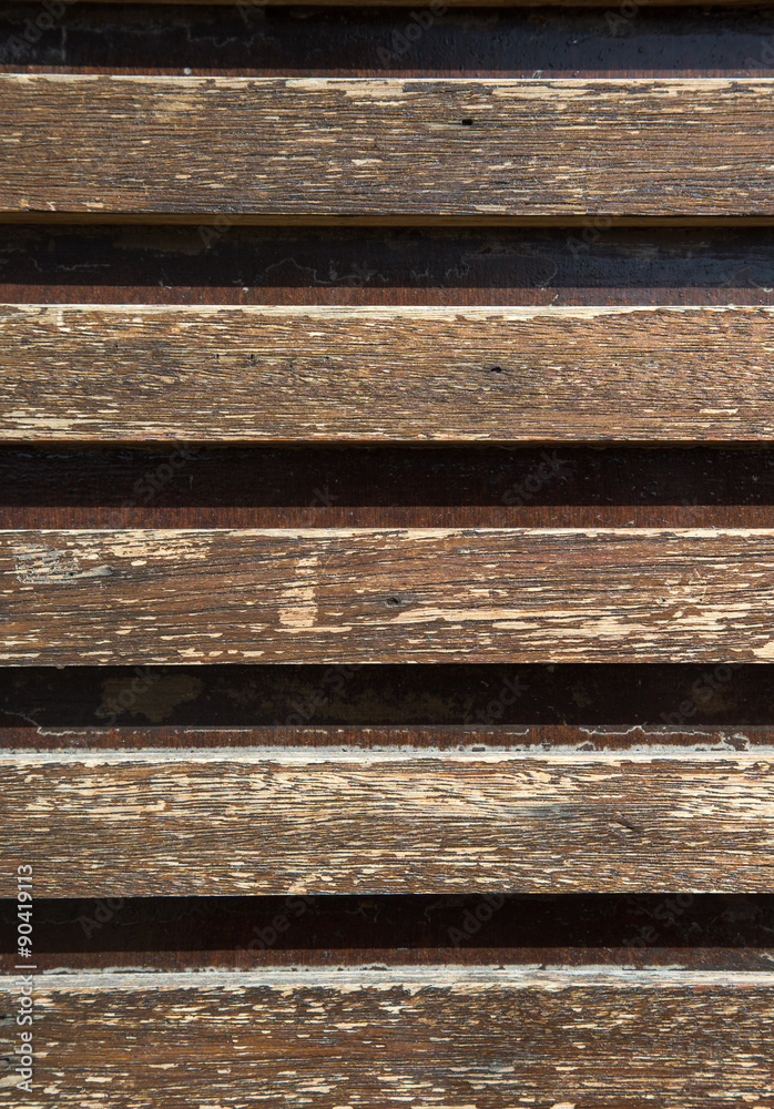 Background of the old of wooden laths Background of the old of wooden laths