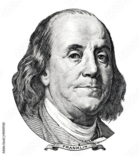 Benjamin Franklin portrait photo