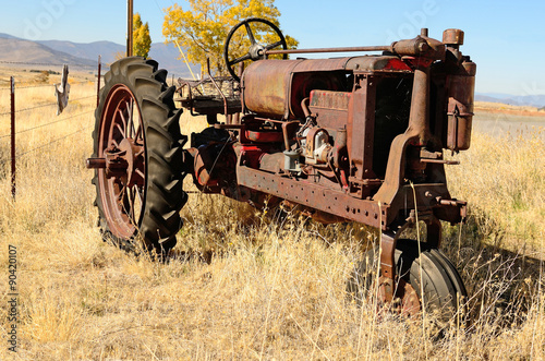 Fotografie Old Tractor