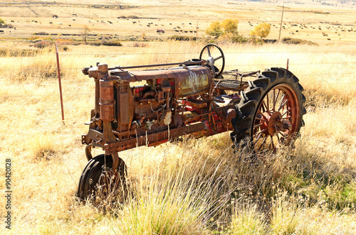 Fotografie Old Tractor
