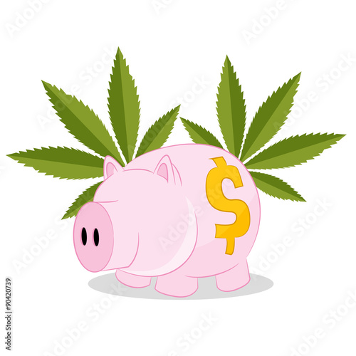 Selling Marijuana Profit Cartoon