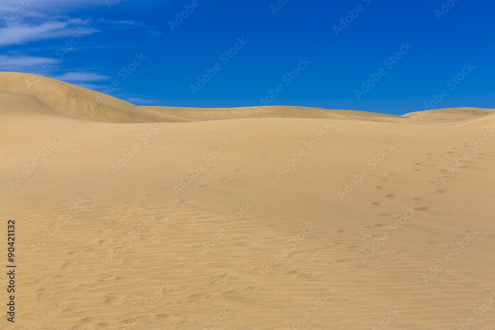 Maspalomas Duna - Desert in Canary island Gran Canaria