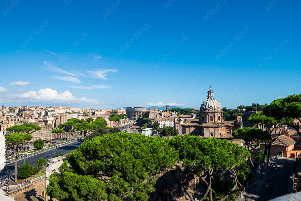 Fototapeta premium Rome's landscape