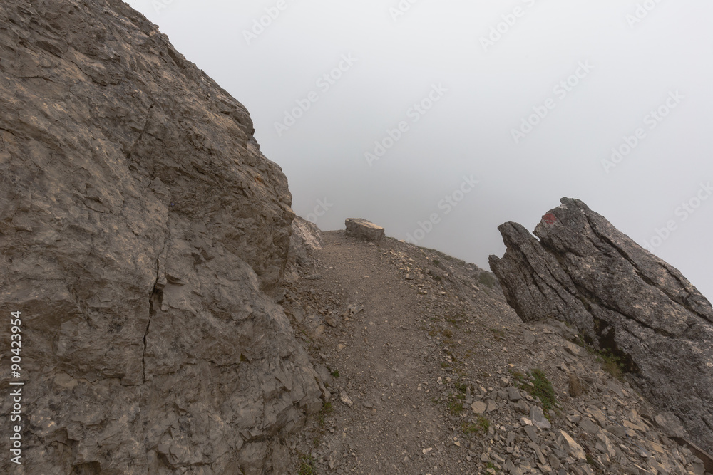 Fototapeta premium Eastern Karwendel High Mountains in Austria in Tyrol