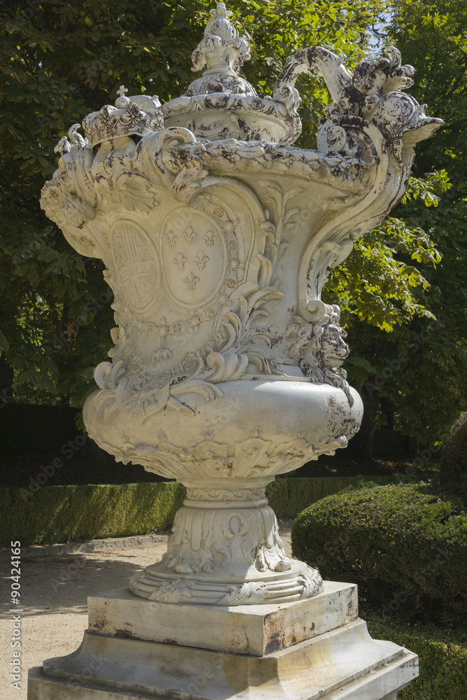 Obraz premium Cornucopia, Jardines de la Granja de San Ildefonso, monuments in
