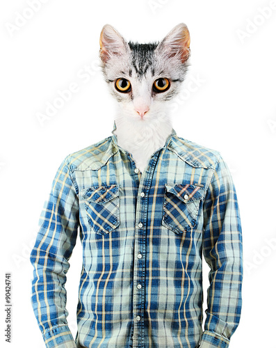 Portrait Of Man With Animal...
