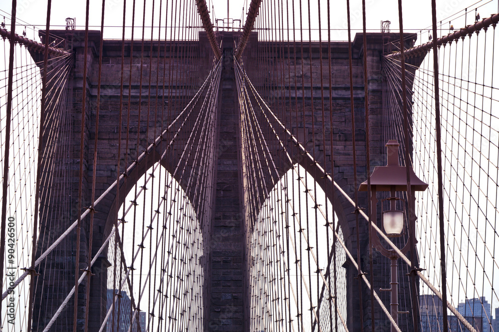Fototapeta premium Summer Shadow Falls in Flatiron NYC under blue sky