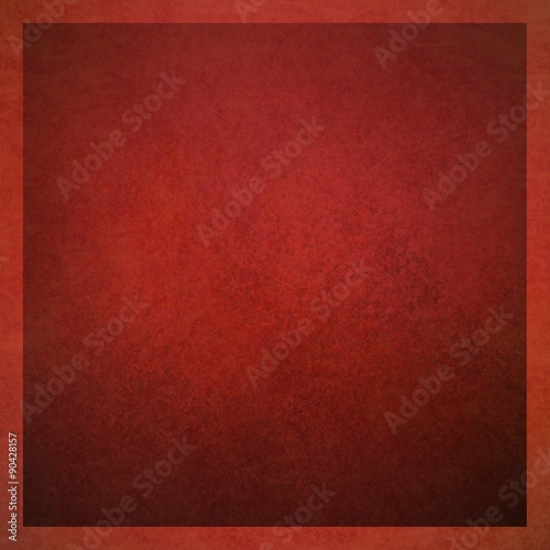 dark red background with thin light red border and vintage texture